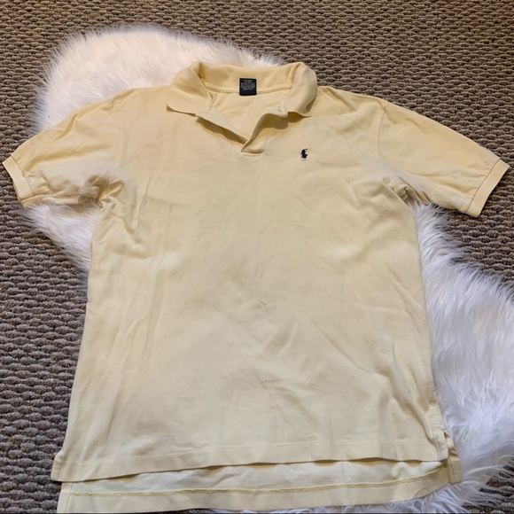Polo Ralph Lauren Other - Polo by Ralph Lauren Short Sleeve Polo Shirt Golf Yellow XL